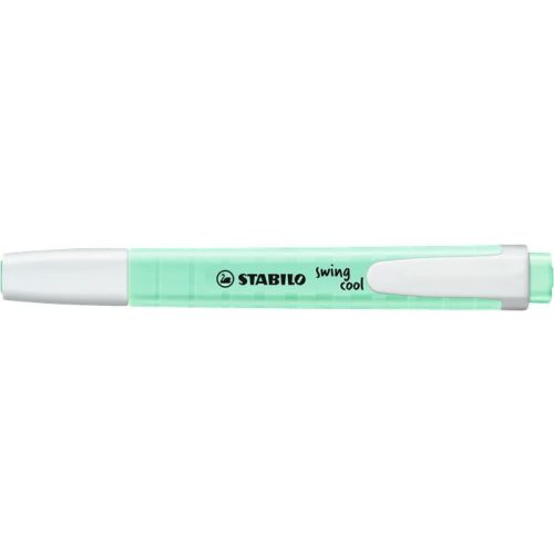 Szövegkiemelő, 1-4 mm, STABILO "Swing Cool Pastel", menta