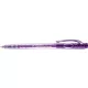 Golyóstoll, 0,38 mm, nyomógombos, STABILO "Liner 308", lila