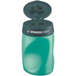 Hegyező, háromlyukú, tartályos, jobbkezes, STABILO "Easy", olajzöld