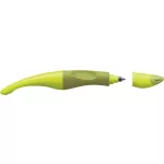 Rollertoll, 0,5 mm, balkezes, zöld tolltest, STABILO "EASYoriginal Start", kék