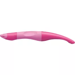   Rollertoll, 0,5 mm, jobbkezes, rózsaszín tolltest, STABILO "EASYoriginal Start", kék
