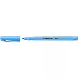 Szövegkiemelő, 1-3,5 mm, STABILO "Flash", kék