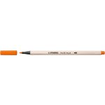 Ecsetirón, STABILO "Pen 68 brush", élénknarancs