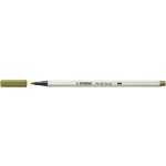 Ecsetirón, STABILO "Pen 68 brush", sárzöld