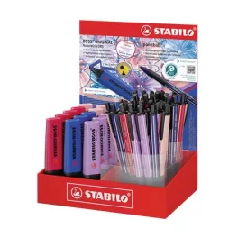   Szövegkiemelő és golyóstoll display, STABILO "NatureCOLORS Wildflower", vegyes