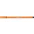 Rostirón, 1 mm, STABILO "Pen 68", halvány narancssárga