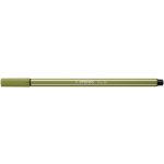 Rostirón, 1 mm, STABILO "Pen 68", sárzöld