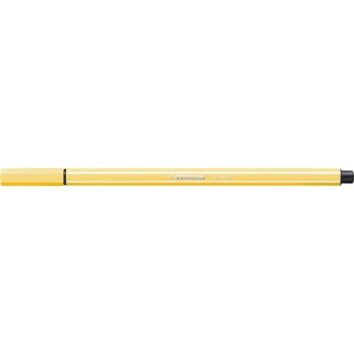 Rostirón, 1 mm, STABILO "Pen 68", sárga