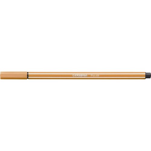 Rostirón, 1 mm, STABILO "Pen 68", sötétokker
