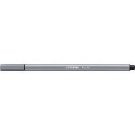 Rostirón, 1 mm, STABILO "Pen 68", sötét szürke
