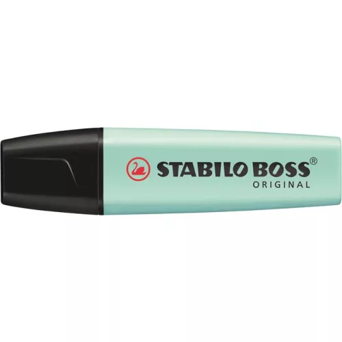 Szövegkiemelő, 2-5 mm, STABILO "BOSS original Pastel", türkiz