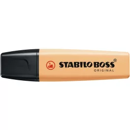   Szövegkiemelő, 2-5 mm, STABILO "BOSS original Pastel", fakó narancs