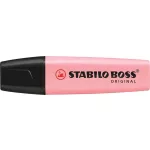 Szövegkiemelő, 2-5 mm, STABILO "BOSS original Pastel", rózsa