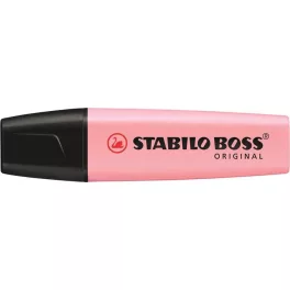   Szövegkiemelő, 2-5 mm, STABILO "BOSS original Pastel", rózsa