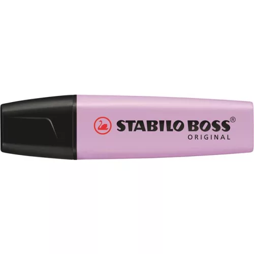 Szövegkiemelő, 2-5 mm, STABILO "BOSS original Pastel", lila