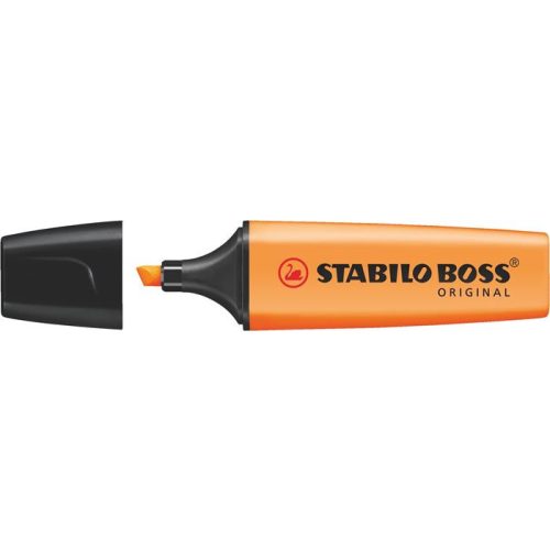 Szövegkiemelő, 2-5 mm, STABILO "BOSS original", narancssárga