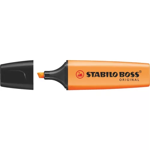 Szövegkiemelő, 2-5 mm, STABILO "BOSS original", narancssárga