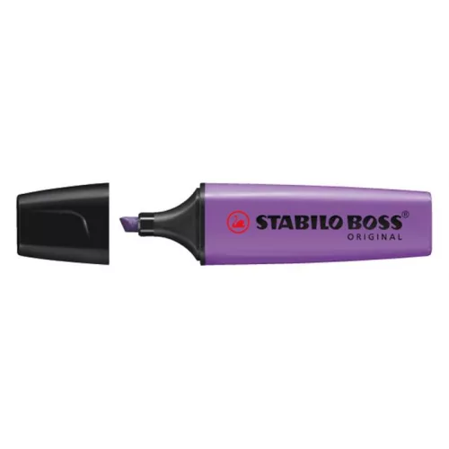 Szövegkiemelő, 2-5 mm, STABILO "BOSS original", levendula
