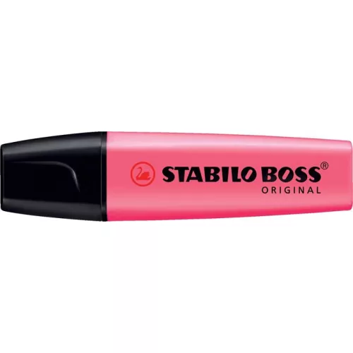 Szövegkiemelő, 2-5 mm, STABILO "BOSS original", rózsaszín