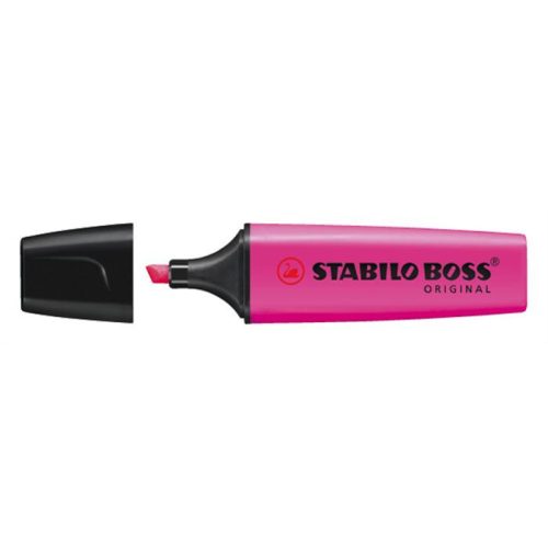 Szövegkiemelő, 2-5 mm, STABILO "BOSS original", ciklámen