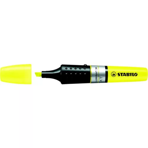 Szövegkiemelő, 2-5 mm, STABILO "Luminator", sárga