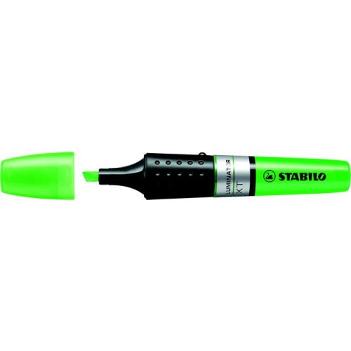 Szövegkiemelő, 2-5 mm, STABILO "Luminator", zöld