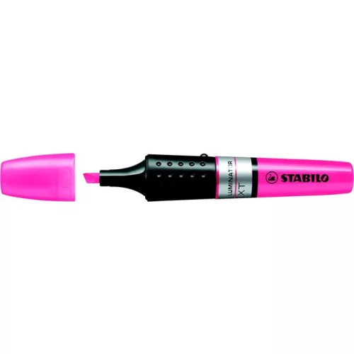 Szövegkiemelő, 2-5 mm, STABILO "Luminator", rózsaszín