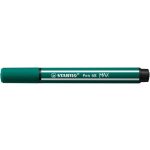 Rostirón, 1-5 mm, vágott hegy, STABILO "Pen 68 MAX", türkizzöld