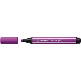  Rostirón, 1-5 mm, vágott hegy, STABILO "Pen 68 MAX", lila