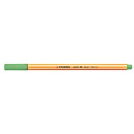 Tűfilc, 0,4 mm, STABILO "Point 88", neon zöld