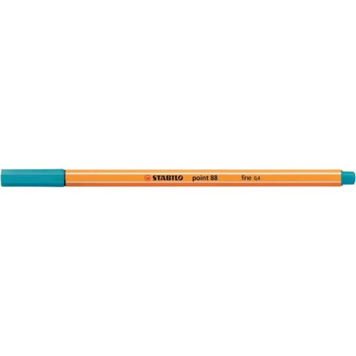 Tűfilc, 0,4 mm, STABILO "Point 88", világoskék