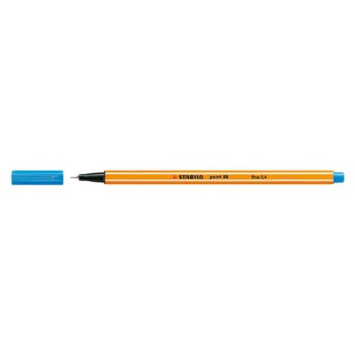Tűfilc, 0,4 mm, STABILO "Point 88", ultramarin
