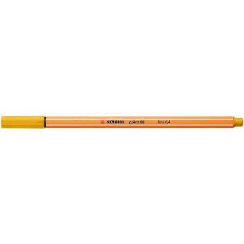 Tűfilc, 0,4 mm, STABILO "Point 88", curry
