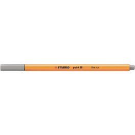   Tűfilc, 0,4 mm, STABILO "Point 88", közép jégszürke