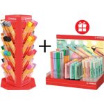 Tűfilc display csomag 2024, 0,4 mm, STABILO "Point 88"