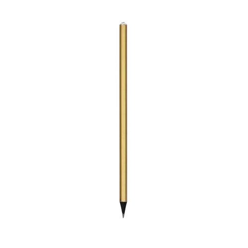 Ceruza, arany, fehér SWAROVSKI® kristállyal, 14 cm, ART CRYSTELLA®