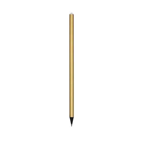 Ceruza, arany, fehér SWAROVSKI® kristállyal, 14 cm, ART CRYSTELLA®