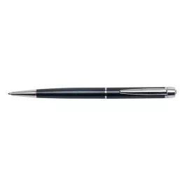   Golyóstoll, fekete "Lille Pen", fehér SWAROVSKI® kristállyal, 14cm, ART CRYSTELLA®