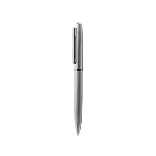 Golyóstoll, ezüst, "Oslo", arany SWAROVSKI® kristállyal, 13 cm, ART CRYSTELLA®