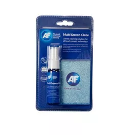   Tisztítófolyadék, érintőkijelzőhöz, mikroszálas kendővel, 25 ml, AF "Multi Screen-Clene"
