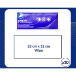 Tisztítókendő, izopropil alkohollal, nagy méretű, 100 db, AF "Safepads"