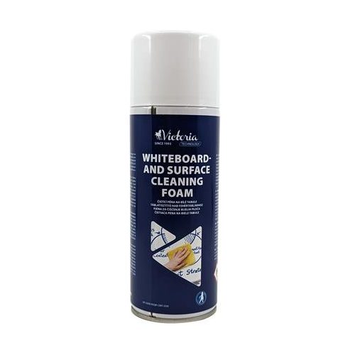 Tisztítóhab, fehértáblához, 400 ml, VICTORIA TECHNOLOGY