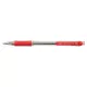 Golyóstoll, 0,4 mm, nyomógombos, UNI "SN-101 Laknock Fine", piros