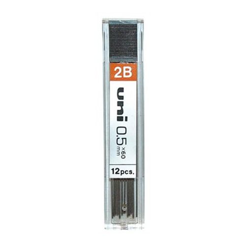 Grafitbél, 2B, 0,5 mm, UNI "UL-1405"