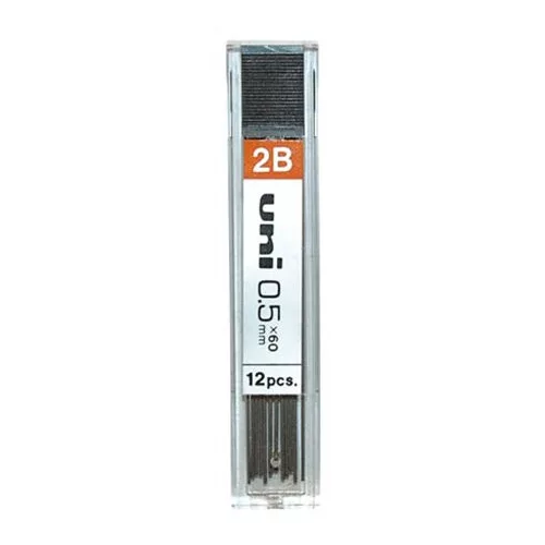 Grafitbél, 2B, 0,5 mm, UNI "UL-1405"
