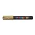 Dekormarker, 0,7-1,0 mm, UNI "Posca PC-1M", arany