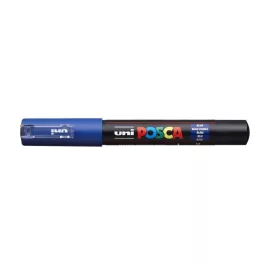 Dekormarker, 0,7-1,0 mm, UNI "Posca PC-1M", kék