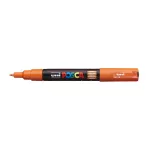 Dekormarker, 0,7-1,0 mm, UNI "Posca PC-1M", narancs