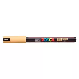 Dekormarker, 0,7 mm, UNI "Posca PC-1MR", barack
