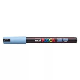 Dekormarker, 0,7 mm, UNI "Posca PC-1MR", jégkék